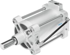 有杆气缸，带有位移编码器