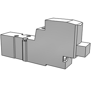 SYJ3000 系列 4·5通先导式电磁阀 阀型号 DC场合