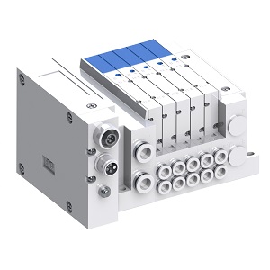 SY3000·5000-X990 系列 5通电磁阀 插入式 模块连接型 侧配管 对应EX500网关分散系统2(128点)
