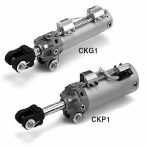 CKP1-Z-X2840 系列 夹紧气缸 带耐强磁场磁性开关 特注品