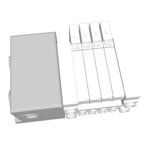VQ220-XF 系列 5通先导式电磁阀 特注品