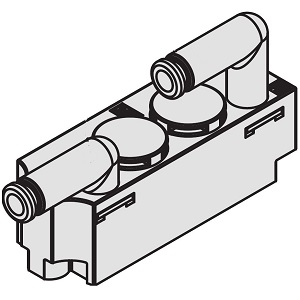 供排气块组件用盖组件(外部先导式・订制规格) 适用于JSY1000/3000/5000 系列
