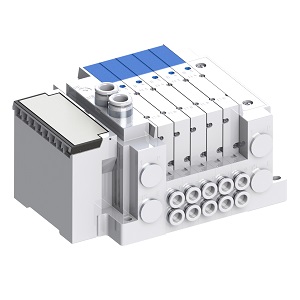 SY3000·5000-X990 系列 5通电磁阀 插入式 模块连接型 上配管 对应EX120系列
