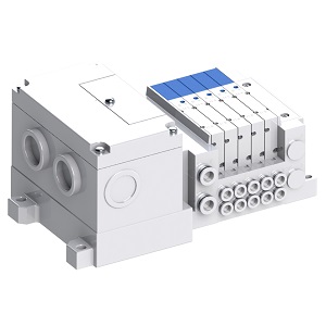 SY3000·5000-X990 系列 5通电磁阀 插入式 模块连接型 侧配管 对应EX126系列