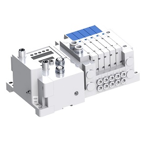 SY3000·5000-X990 系列 5通电磁阀 插入式 模块连接型 上配管 对应EX600系列