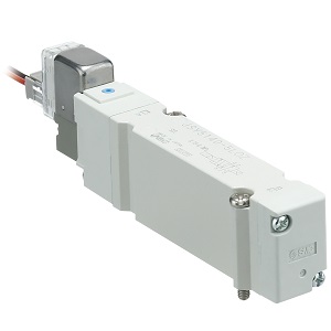 JSY1000/3000/5000 系列 紧凑型5通电磁阀 非插入式金属底板用 单体