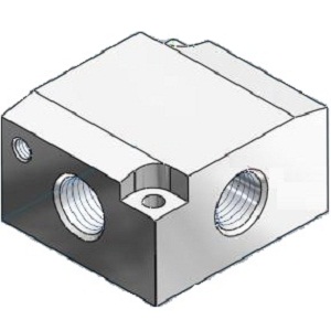 30-VP300/500/700 系列 CSA规格标准品 弹性密封 3通/先导式座阀