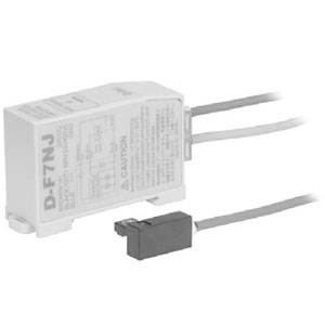 耐热型2色指示式无触点磁性开关/轨道安装型 D-F7NJ
