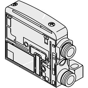 集装式组件型号 U侧端板组件 适用于VQC1000/2000系列