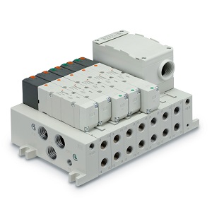 VQ4000 系列 5通电磁阀 插入式单元/底板配管型 T组件(端子台盒组件) 集装式
