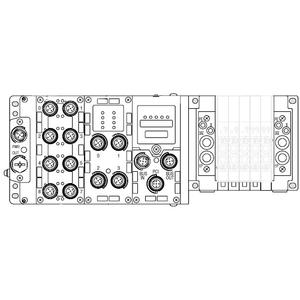 SY3000·5000 系列 插入式插件连接底板 对应EX500系列 12型