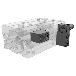 MXS 系列 气动滑台 行程调整器(附属品)