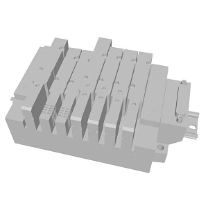 SV-X3-Q 系列 5通电磁阀 单体 特注品