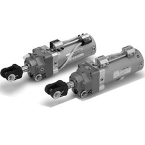 CLK2P-X2190B 系列 带锁夹紧气缸 带耐强磁场磁性开关 特注品