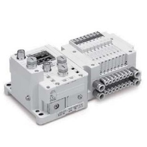 JSY1000/3000/5000 系列 紧凑型5通电磁阀 插入式插件连接底板 导线 10型集装式