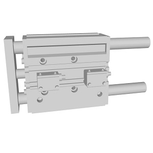 MGPM-X888 系列 带导杆薄型气缸 滑动轴承 特注品