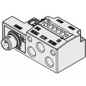 SY3000·5000·7000 系列 5通电磁阀 底板