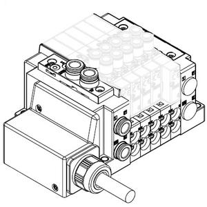 SY3000·5000·7000 系列 插入式插件连接底板 对应多针插头 12型