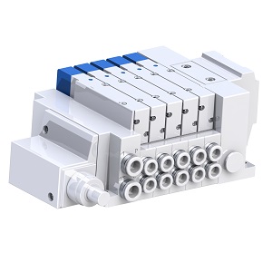 SY3000·5000-X990 系列 5通电磁阀 插入式 模块连接型 侧配管 对应导线