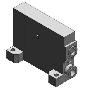D侧端块组件 适用于VQ2000系列