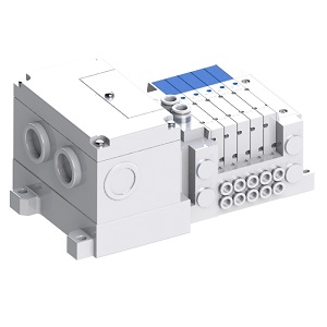 SY3000·5000-X990 系列 5通电磁阀 插入式 模块连接型 上配管 对应EX126系列
