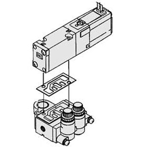 VZ3000/5000 系列 带阀导杆一体型气缸 MVGQ 系列(Φ25,Φ32,Φ40,Φ50,Φ63)用阀