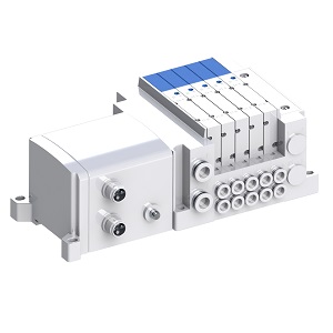 SY3000·5000-X990 系列 5通电磁阀 插入式 模块连接型 侧配管 对应EX250系列