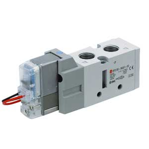 VF1000/3000/5000 系列 先导式5通电磁阀 直接配管型/单体