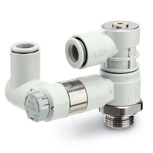 ASP 系列 带残压排气功能的先导单向阀 速度控制阀 纵向型