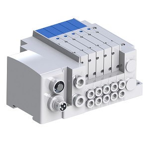 SY3000·5000-X990 系列 5通电磁阀 插入式 模块连接型 侧配管 对应EX500网关分散系统(64点)