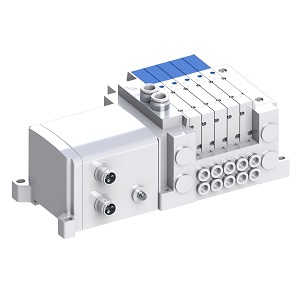 SY3000·5000-X990 系列 5通电磁阀 插入式 模块连接型 上配管 对应EX250系列