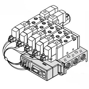 SYJ5000 系列 EX510网关式串联传送系统 直接配管型集装式 20SA型
