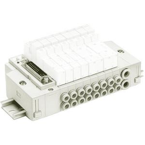 SY3000·5000 系列 底板配管型集装式 组合型底板 DIN导轨安装型 插入式配线 45F型