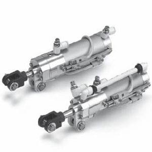 CLKG-X2095 系列 带锁夹紧气缸 纤细型 标准磁石内置型